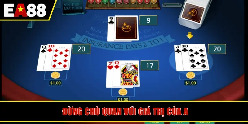 Đừng chủ quan với giá trị của A