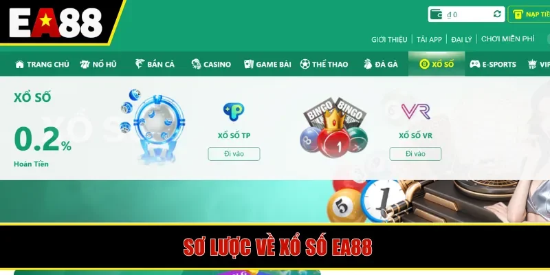 Sơ lược về xổ số EA88