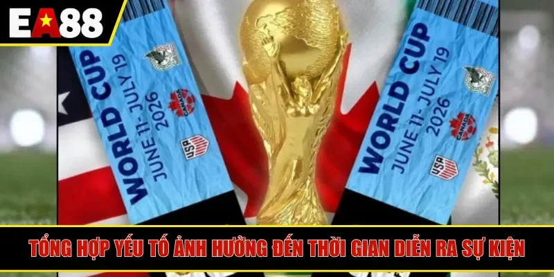 Tổng hợp yếu tố ảnh hưởng đến thời gian diễn ra các sự kiện