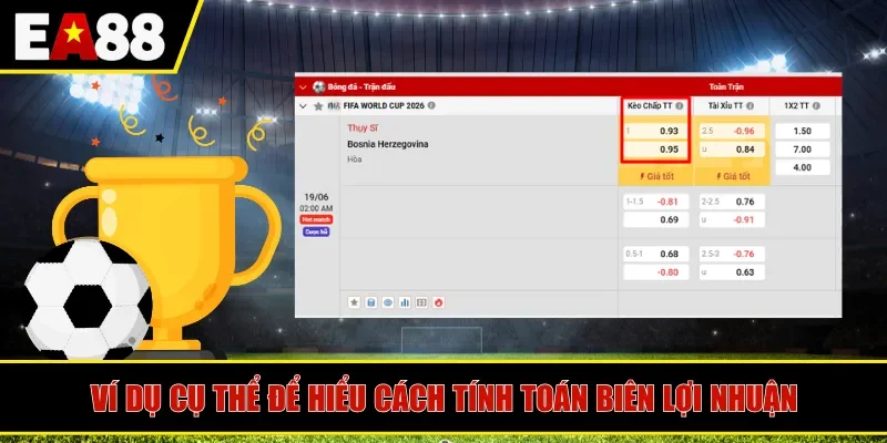 Ví dụ cụ thể để hiểu cách tính toán biên lợi nhuận